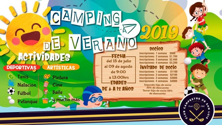Camping de Verano 2019